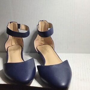 Dream Paris Amiga Women’s Size 10 Ankle Strap flat shoes, Lightweight